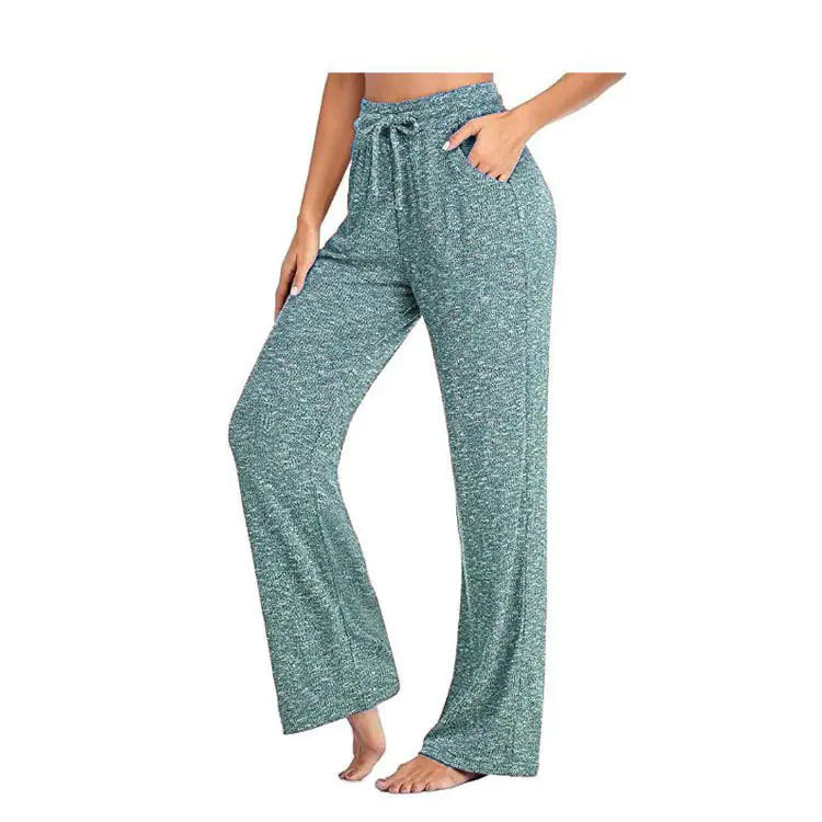 Women's Drawstring Sports Pants with Pockets