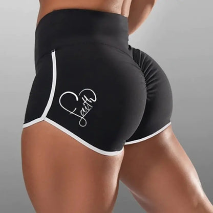 Women High Top Sports Running Shorts