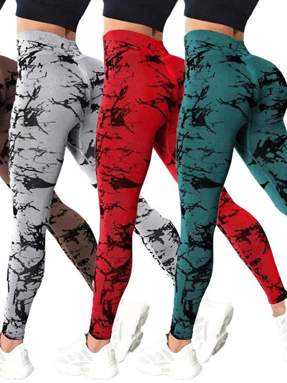 Women High-Waisted Printed Leggings