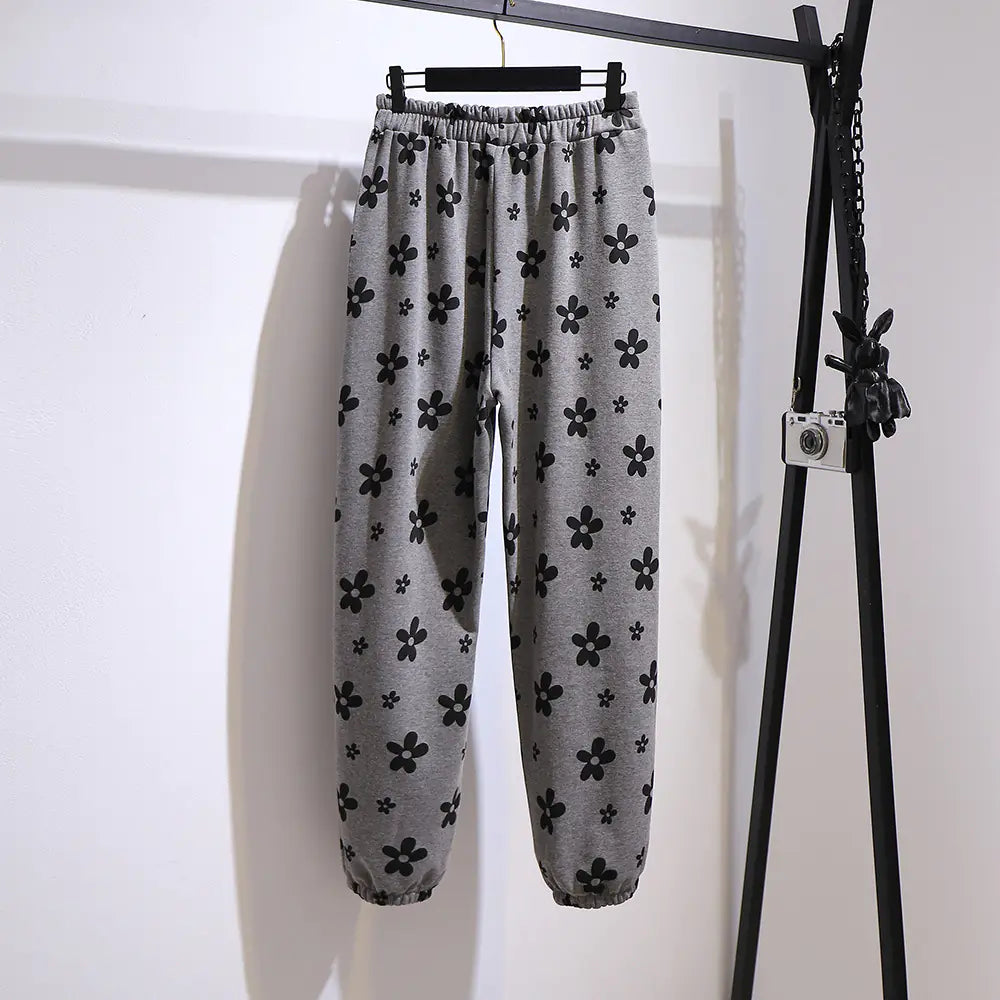 Women Floral Sweatpants/Joggers