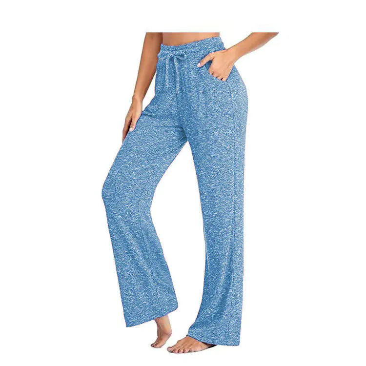 Women's Drawstring Sports Pants with Pockets