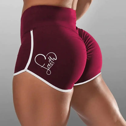 Women High Top Sports Running Shorts