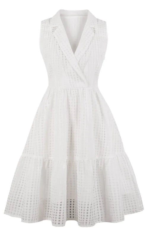 Women Solid Color Dress