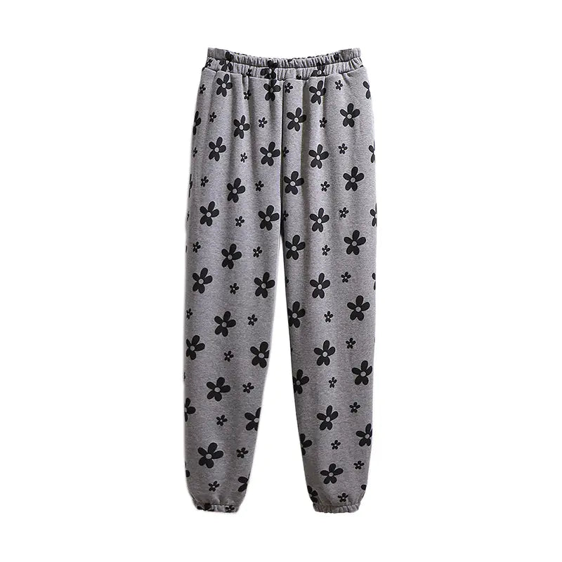 Women Floral Sweatpants/Joggers