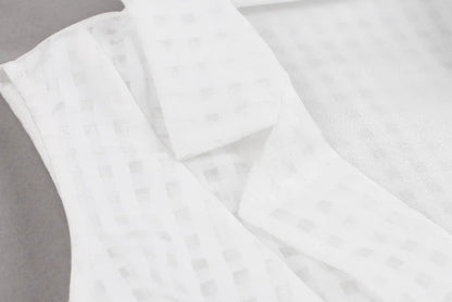 Women Solid Color Dress