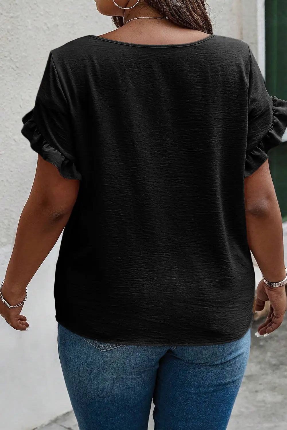 Samantha Ruffled Top