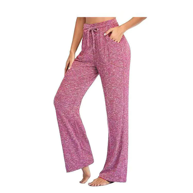 Women's Drawstring Sports Pants with Pockets