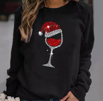 Printed Fleece Hoodie for Women