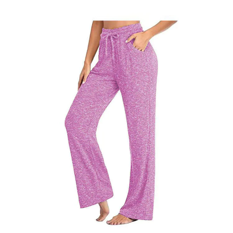 Women's Drawstring Sports Pants with Pockets