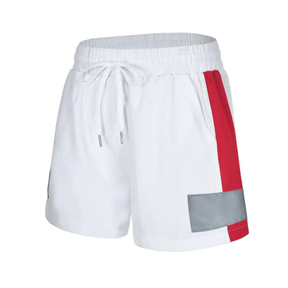 Reflective Quick-Dry Yoga Fitness Shorts