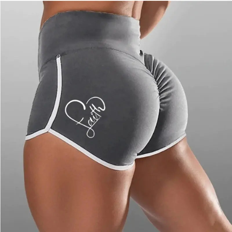 Women High Top Sports Running Shorts