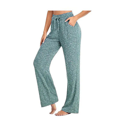Women's Drawstring Sports Pants with Pockets