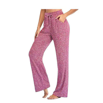 Women's Drawstring Sports Pants with Pockets