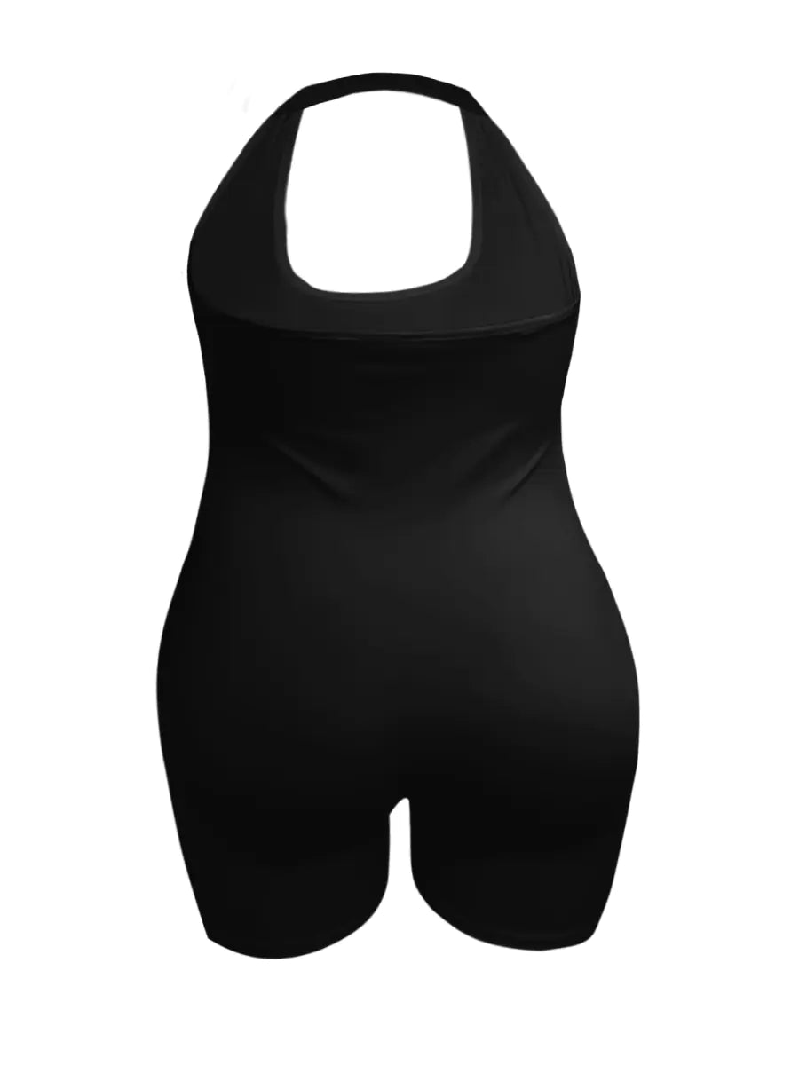 Women Halter Cami Romper