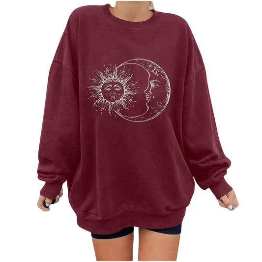 Graphic Design Fashion Sweater for Women