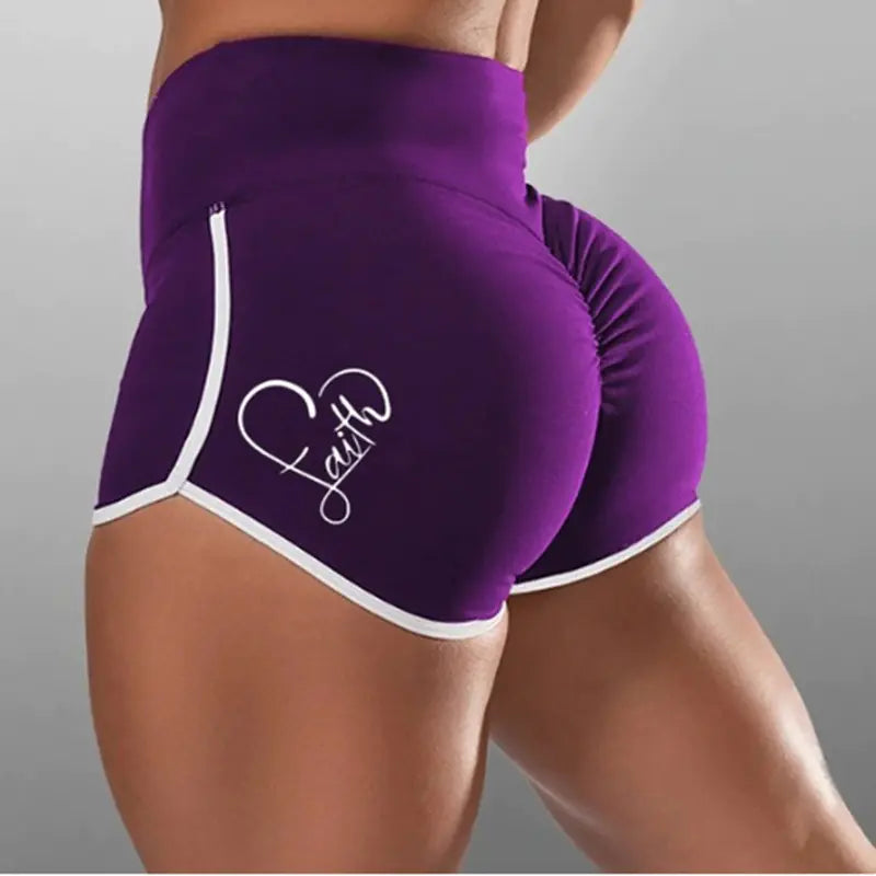 Women High Top Sports Running Shorts