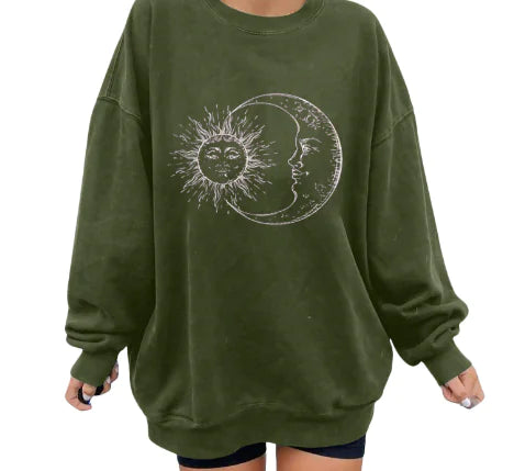 Graphic Design Fashion Sweater for Women