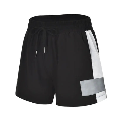 Reflective Quick-Dry Yoga Fitness Shorts