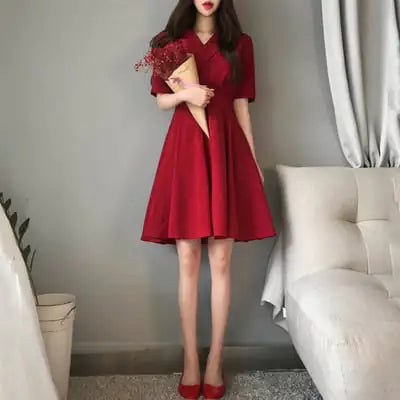 Sienne Short Sleeve Blazer Dress