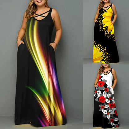 Women Maxi Boho Dress