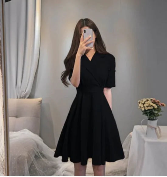 Sienne Short Sleeve Blazer Dress