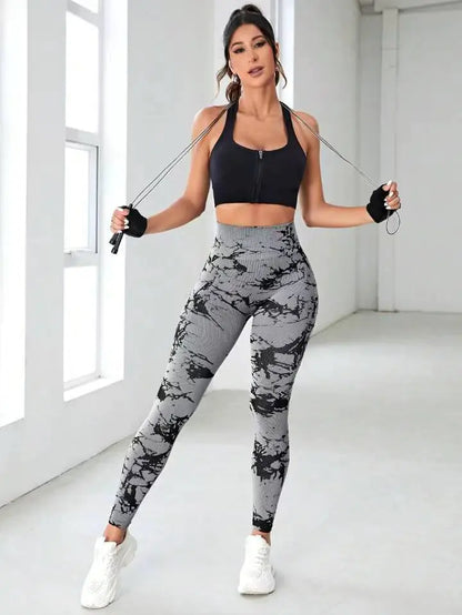Women High-Waisted Printed Leggings