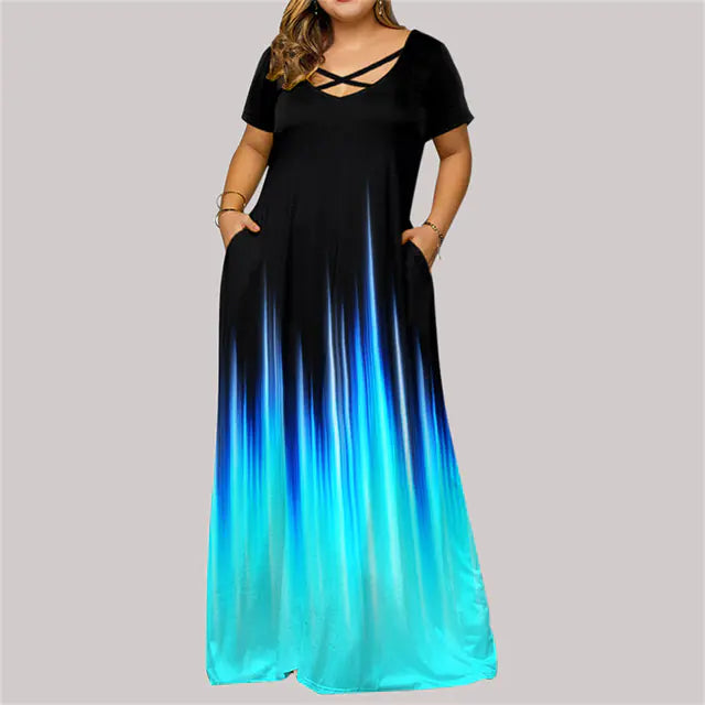 Women Maxi Boho Dress